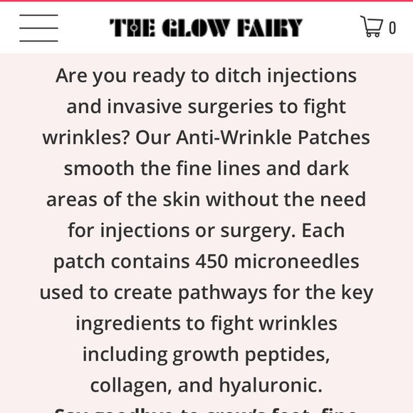 THE GLOW FAIRY Wrinkle Erasers - Picture 2 of 14